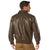 Brown - Leather Classic A-2 Vintage Military Bomber Flight Jacket