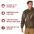 Brown - Leather Classic A-2 Vintage Military Bomber Flight Jacket