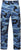Sky Blue Camouflage - Tactical BDU Pants Cargo Fatigues - Poly/Cotton Twill - Button Fly