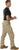 Khaki - Tactical BDU Pants Cargo Fatigues - Poly/Cotton Twill - Button Fly