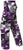 Ultra Violet Camouflage - Tactical BDU Pants Cargo Fatigues - Poly/Cotton Twill - Button Fly
