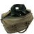 Olive Drab - Vintage Carry-On Travel Bag - Duffle with Trolley Sleeve - 16