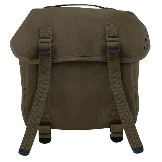 Olive Drab - Heavyweight Cotton Canvas Butt Pack with Alice Clips
