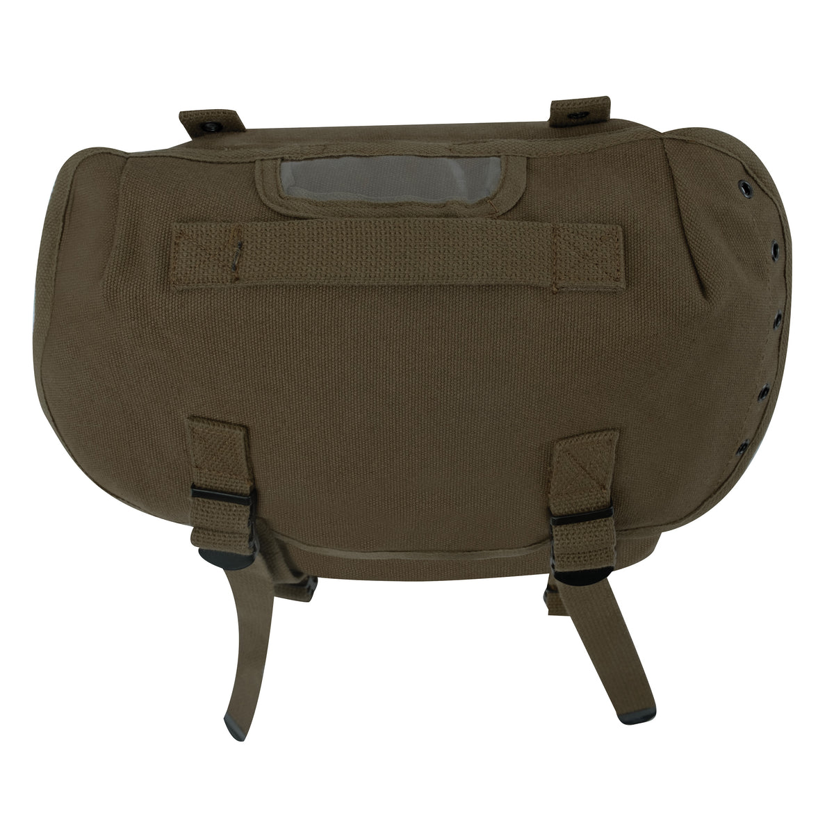 Olive Drab - Heavyweight Cotton Canvas Butt Pack with Alice Clips