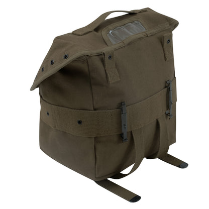 Olive Drab - Heavyweight Cotton Canvas Butt Pack with Alice Clips