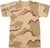 Tactical Camouflage T-Shirt Army Fashion Color Camo Military Crewneck Short Sleeve Top Tee Shirt