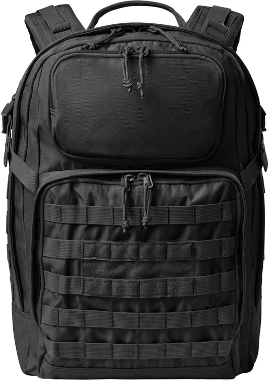 Tactical Outdoors MOLLE Backpack, 600D Poly Canvas Tough Durable Work & Equipment Bag 32L