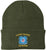 Coast Guard Veteran Embroidered Beanie | USA Military Patriotic Winter Knit Hat for Men & Women