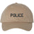 POLICE Unstructured Dad Hat Low Profile Adjustable Baseball Cap for Security, Guard & Law Enforcement Uniforms
