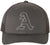 Classic A Letter Embroidered Trucker Hat | Old English Alphabet Adjustable Snapback Unisex Casual Meshback Cap
