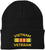 Vietnam Veteran Ribbon Embroidered Beanie - Military Service & Veterans Day Gift for Men & Women - 100% Acrylic Knit Cap