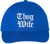 Thug Wife Embroidered Baseball Cap | Funny Thugs Gangsta Style Streetwear Adjustable Cap for Wives & Women