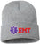 EMT Star of Life Line Embroidered Beanie Hat | Emergency Medical Technician Winter Knit Acrylic Unisex Cap