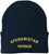 Afghanistan Veteran Embroidered Beanie - Veterans Day & Military Service Gift for Men & Women - 100% Acrylic Knit Winter Cap