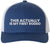 This Actually Is My First Rodeo Embroidered Trucker Hat Funny Cowboy Rodeo Mesh Back Cap