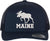 Maine Moose Embroidered Trucker Cap | Adjustable Snapback Hat | Wildlife Graphic Outdoor Adventure Headwear