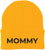 Mommy Embroidered Beanie | Bold Acrylic Knit Winter Hat | Casual Mother's Day Skull Cap Trendy Statement Mom Hat