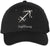Zodiac Signs Embroidered Baseball Hat | Adjustable Astrology Horoscope Monthly Symbols Designs Structured Cap, Black