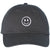 SMILEY FACE Adjustable Dad Cap Unstructured Face Trendy Unisex Preppy Hat
