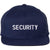 Premium SECURITY Snapback Hat | Small Embroidery Adjustable Flat Bill Cap for Security Officers & Guards