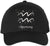 Zodiac Signs Embroidered Baseball Hat | Adjustable Astrology Horoscope Monthly Symbols Designs Structured Cap, Black