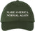 Make America Normal Again Embroidered Dad Hat | Funny Political Baseball Cap | Unisex Cotton Adjustable