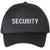 SECURITY Mesh Snapback Cap Structured Foam Mesh-Back Trucker Uniform Guard Officer Snap Back Adjustable Hat