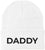 Daddy Embroidered Beanie | Bold Acrylic Knit Winter Hat | Casual Father's Day Skull Cap for Dad