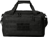 Tactical Gear MOLLE Carry Bag, Durable 600D Polyester, Patch-Ready & Padded Strap, Medium Size