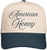 American Honey Hat - Two-Toned Embroidered Baseball Cap, Snapback Country Style for Men and Women
