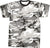 Tactical Camouflage T-Shirt Army Fashion Color Camo Military Crewneck Short Sleeve Top Tee Shirt