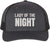 Lady Of The Night Embroidered Trucker Hat Streetwear Baseball Cap for Nightlife Parties