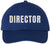 Director Embroidered Baseball Cap | Adjustable 100% Cotton Unisex Dad Hat | Casual Military Style Hat