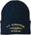 U.S. Submarine Veteran Embroidered Beanie Navy Veteran Knit Cuffed Hat