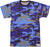 Tactical Camouflage T-Shirt Army Fashion Color Camo Military Crewneck Short Sleeve Top Tee Shirt