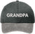 Grandpa Embroidered Baseball Cap | 100% Cotton Twill Two Tone Grandfather Fathers Day Hat
