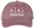 Girl mama Embroidered Baseball Cap Heart Detail Motherhood Daughter Pride Adjustable Dad Hat