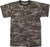 Tactical Camouflage T-Shirt Army Fashion Color Camo Military Crewneck Short Sleeve Top Tee Shirt