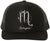 Zodiac Signs Embroidered Trucker Hat | Adjustable Snapback Astrology Horoscope Monthly Symbols Designs Mesh Cap, Black