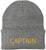 Captain Embroidered Beanie | USA Military Army Warm & Comfortable Winter Knit Hat for Men and Women