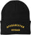 Afghanistan Veteran Embroidered Beanie - Veterans Day & Military Service Gift for Men & Women - 100% Acrylic Knit Winter Cap