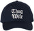 Thug Wife Embroidered Baseball Cap | Funny Thugs Gangsta Style Streetwear Adjustable Cap for Wives & Women