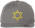Jewish Star of David Embroidered Baseball Cap | Magen David Flat Bill Snapback Adjustable Unisex Religious Hat