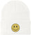 Smiiley Face Embroidered Beanie Hat | 100% Acrylic Knitted Winter Unisex Skull Cap