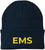 EMS Embroidered Beanie | Emergency Medical Services Paramedics First Responders Skull Cap | 100% Acrylic Hat