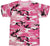 Tactical Camouflage T-Shirt Army Fashion Color Camo Military Crewneck Short Sleeve Top Tee Shirt