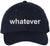 Whatever Embroidered Cap Funny Meme Minimalist Humor Dad Hat Casual Baseball Cap