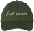 Fuck Cancer Embroidered Baseball Cap | Anti-Cancer Awareness Cotton Dad Hat Support Cancer Fighters & Survivors