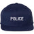 POLICE Snapback Hat – Embroidered Flat Bill Cap for Law Enforcement & Security, Adjustable, Durable Fit