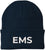 EMS Embroidered Beanie | Emergency Medical Services Paramedics First Responders Skull Cap | 100% Acrylic Hat